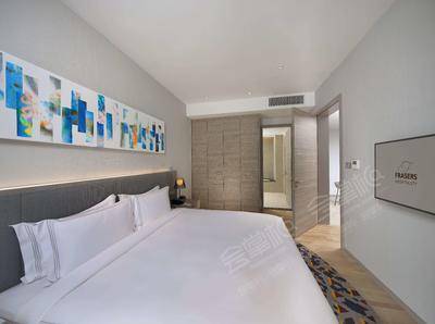 新山凯贝丽酒店式服务公寓(Capri by Fraser Johor Bahru)豪华一卧室特大床套房基础图库3